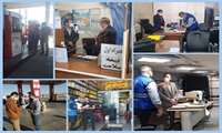 بازدید نوروزی کارشناسان بهداشت حرفه ای 10 فروردین 1401 
